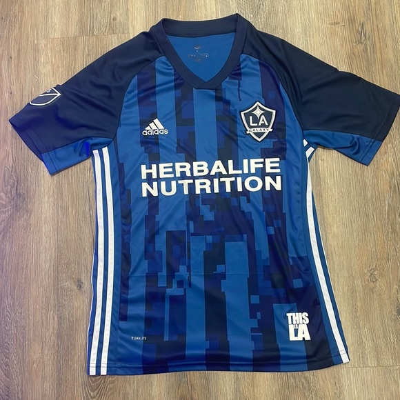 Adidas MLS LA Galaxy Jersey Size Small - Picture 1 of 4